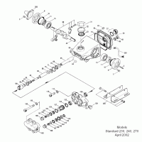Cat pomp 230 - 7 ltr - 105 bar 1725 rpm